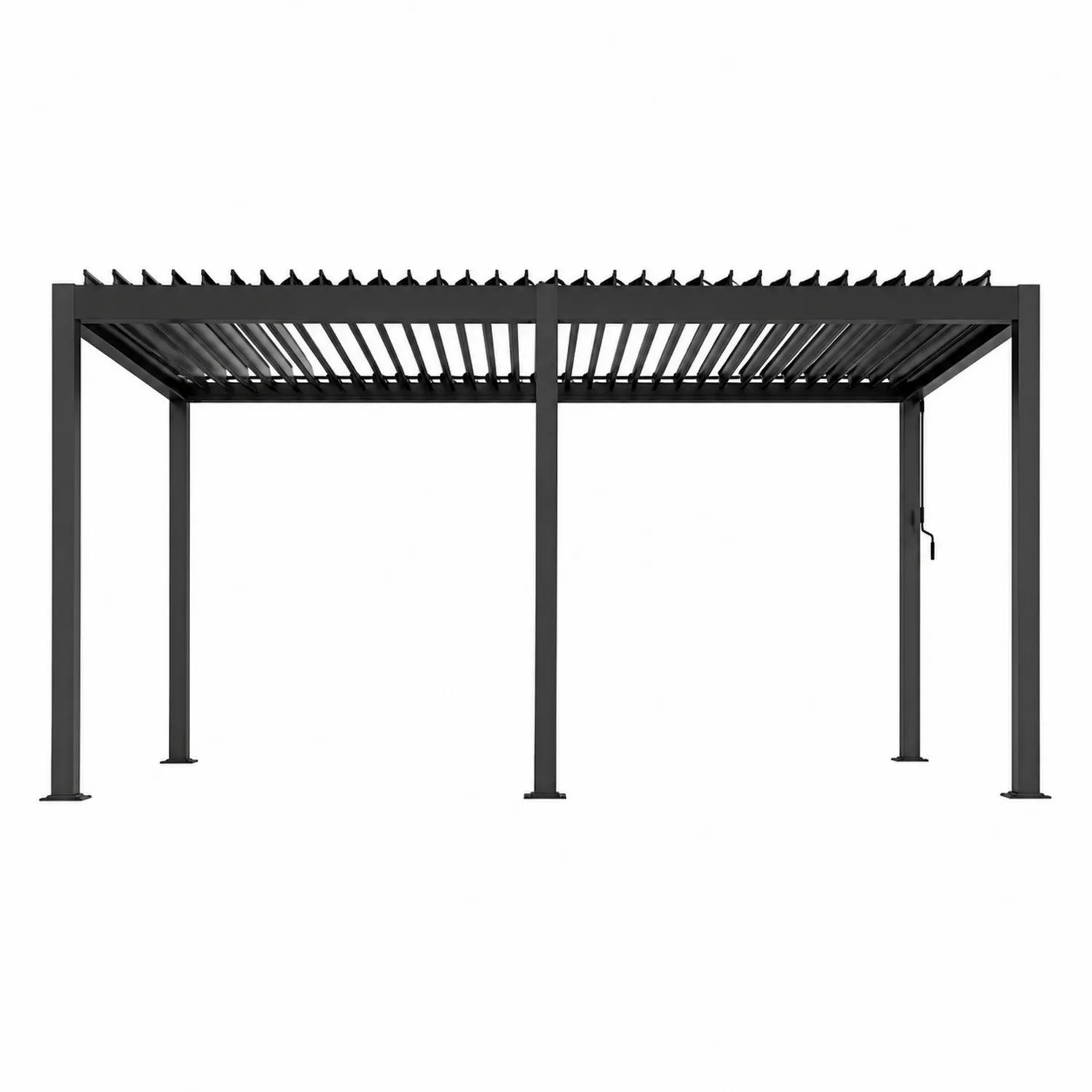 Pérgola de Aluminio con Lamas Ajustables 300 cm x 400 cm